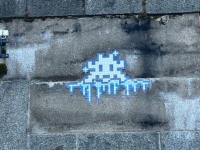 LAP_55, Space Invader in Haparanda — Street art by Invader in Haparanda