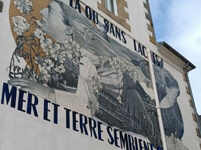 Where sea and land seem to wed — Street art in Binic-Étables-sur-Mer