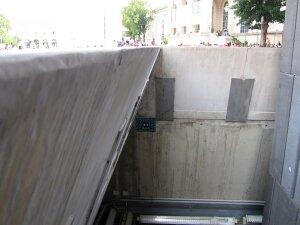 WN_48, Space Invader on Burggasse — Street art by Invader in Wien