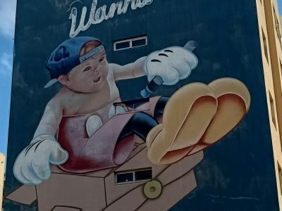 Wanna Be An Artist — Street art de SMILE à Lisbon