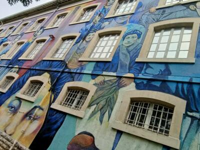 Les Manufacturières by Heol Art — Street art by Heol Art in Le Mans
