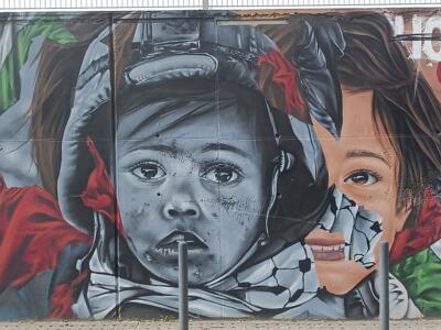 CHILDHOOD — Street art by Afonsoul in Lisboa