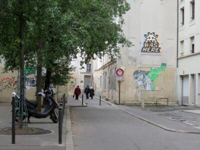 PA_1424, Space Invader de la rue Pelée — Street art de Invader à Paris