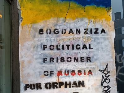 Bogdan Ziza, segment du Mur — Street art à Berlin