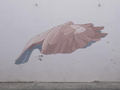 Los Paseos #1 — Street art de Taquen à Saint-Palais