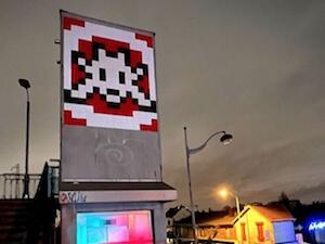 PA_1482, Space Invader de la rue de Paris — Street art de Invader à Villeneuve-Saint-Georges