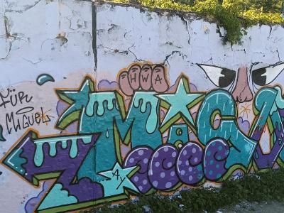 Magie, Tribute to Miguel — Street art in Berlin