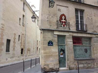 PA_1127, Space Invader de la rue du Roi Doré — Street art de Invader à Paris
