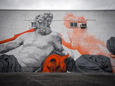 Pow Wow Hawaii — Street art by Cyrcle in Honolulu