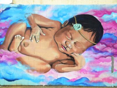 Que nadie perturbe tus sueños — Street art de Rolartdesign à La Bañeza