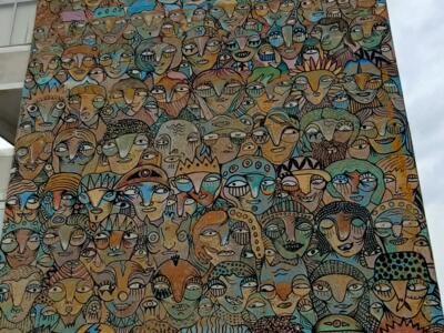 The City — Street art de Guilherme Kramer à Lisboa