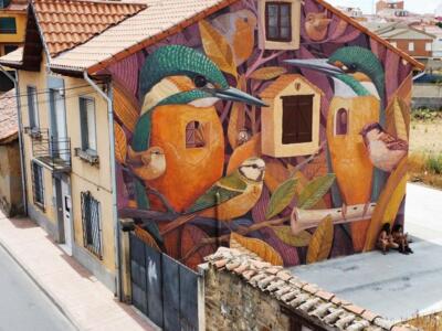 Untitled (Alegría del Prado) — Street art by Alegría del Prado in La Bañeza