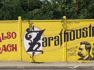 Also Sprach Zarathoustra par Cédric Nowak — Street art de Cédric Nowak à Reims
