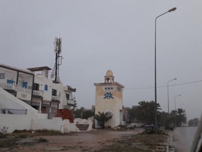DJBA_34, Space Invader in Midoun — Street art by Invader in Midoun