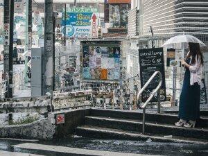 TK_62, Space Invader on Inokashira-dori Street — Street art by Invader in Tokyo