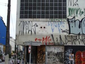 SP_16, Space Invader de Rua da Consolação — Street art de Invader à São Paulo