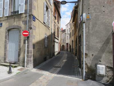 CLR_01, Space Invader on Place du Champgil — Street art by Invader in Clermont-Ferrand