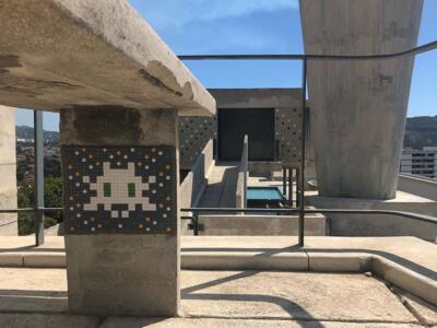 MARS_91, Space Invader du boulevard Michelet — Street art de Invader à Marseille