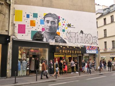 PA_802, Space Invader de la rue du Four — Street art de Invader à Paris