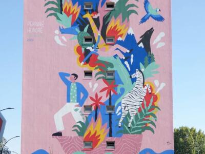 The Ark — Street art by Perrine Honoré in Montargis