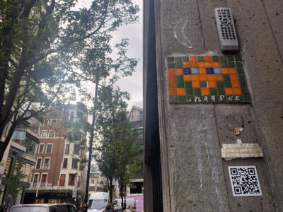 LDN_32, Space Invader de Broadwick Street — Street art de Invader à London