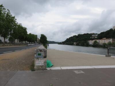 LY_30, Space Invader on Quai du Commerce — Street art by Invader in Lyon