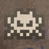 NY_205, Space Invader in the Freedom Tunnel — Street art by Invader in New York