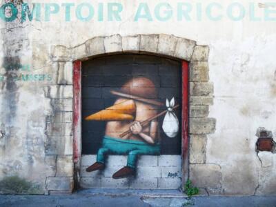 Comptoir agricole — Street art by Ador in Bayonne