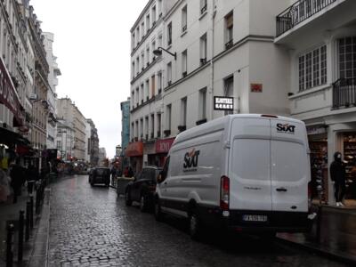 PA_548, Space Invader on 103 Rue du Faubourg du Temple — Street art by Invader in Paris