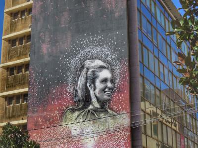 Sabah éternelle, Hamra — Street art de Yazan Halwani à Beirut