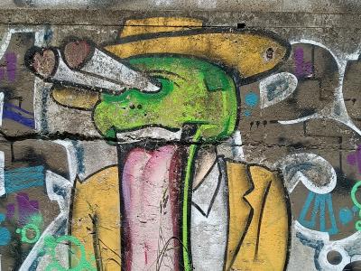 The Mask — Street art in Nantes