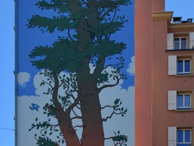 The Titeuf Mural — Street art by Zep in Lausanne