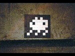 TK_49, Space Invader de Sakuragaokacho — Street art de Invader à Tokyo
