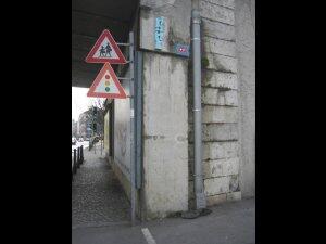 WN_41, Space Invader on Radetzkyplatz — Street art by Invader in Wien