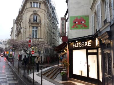 PA_800, Space Invader de la rue d'Argout — Street art de Invader à Paris