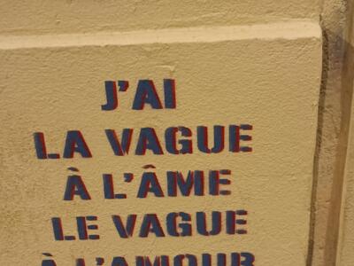 La Vague à l'Âme by La Dactylo — Street art by La Dactylo in Marseille