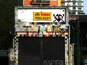 SP_46, Space Invader de Rua da Consolação — Street art de Invader à São Paulo