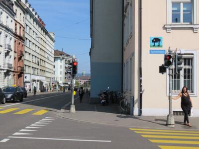 BSL_19, Space Invader de Spitalstrasse — Street art de Invader à Basel