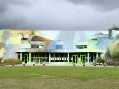 Façades du Sablier — Street art de Nelio à Ifs