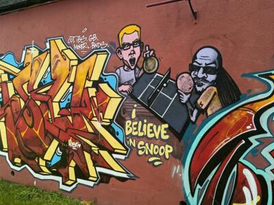 I Believe in Snoop — Street art in Nantes