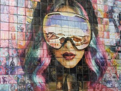 Regards croisés — Street art de Saro à La Giettaz