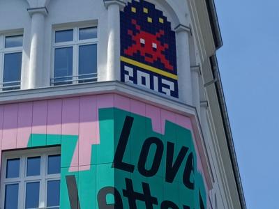 Invader 2013 des Love Letters — Street art de Invader à Berlin