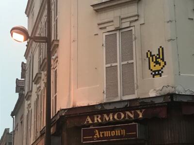 PA_1434, Space Invader de la rue Edouard Vaillant — Street art de Invader à Montreuil