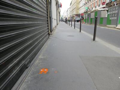 PA_301, Space Invader on Rue de Charenton — Street art by Invader in Paris