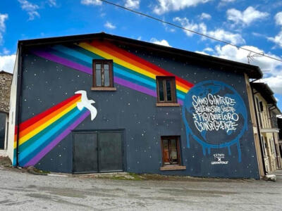 x Greenpeace — Street art by Er Pinto in Aielli