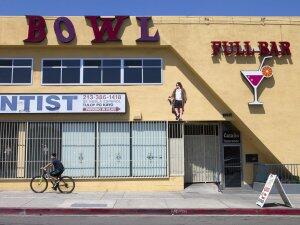 LA_186, Space Invader on West 4th Street — Street art by Invader in Los Angeles