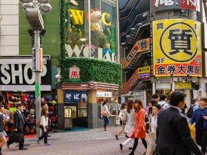 TK_94, Space Invader on 4 Udagawachō — Street art by Invader in Tokyo