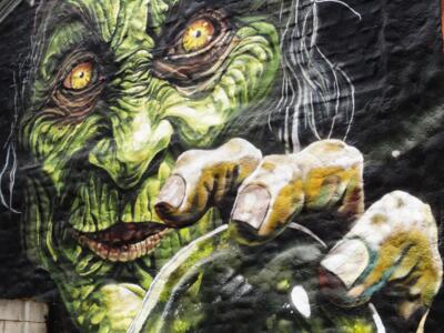 Untitled (Borja Fierro) — Street art by Borja Fierro in La Bañeza