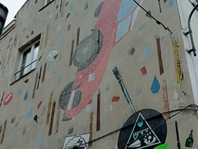 Lotsjmaghrust par Parole, Obêtre, Doctor H et Spencer — Street art de Obêtre, Parole, Doctor H, Spencer à Bruxelles