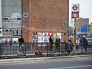 LDN_87, Space Invader on Chaulden House, Cranwood Street — Street art by Invader in London